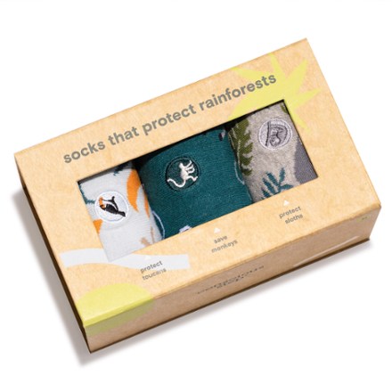 Conscious Step Protect the Planet Socks Gift Box - 3 Pairs 1