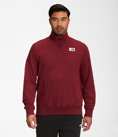 The North Face Heritage Patch Quarter-Zip Pullover - Men's 0