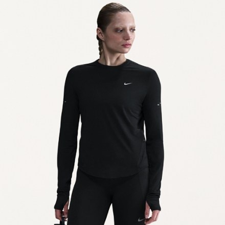 Nike Swift Dri-FIT UV Long-Sleeve Crewneck Top - Women's 0