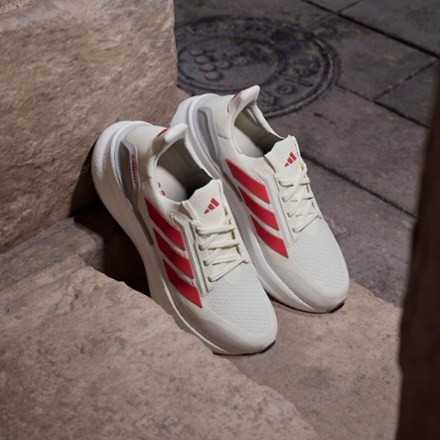 adidas gazelle silver green womens Web Boost Lace Up Sneakers