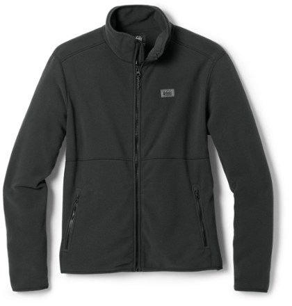 All black fleece jackets deals