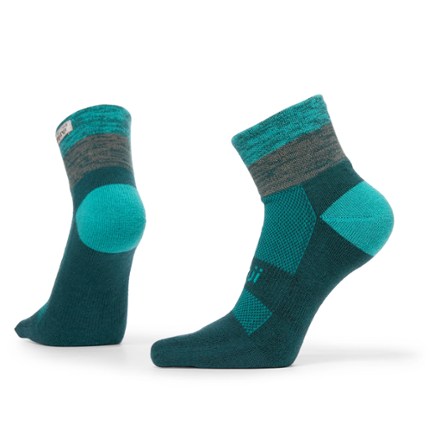 Injinji Trail Midweight Mini-Crew Socks 0