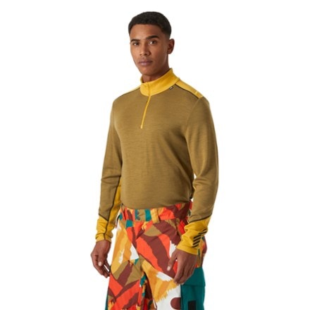 Helly Hansen LIFA Merino Midweight Half-Zip Base Layer Top - Men's 1