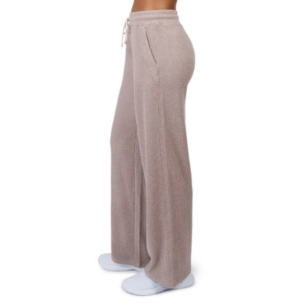 Free Country Ripple Knit Long Wide Leg Pants - Women's 3