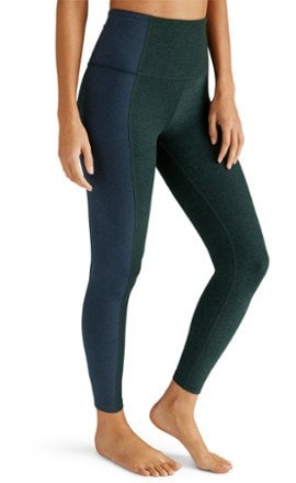 Beyond Yoga Spacedye Down Block High-Waisted Midi Tights - Women's 2