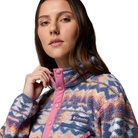 Columbia Helvetia II Cropped Half-Snap Fleece Pullover - Women's 4