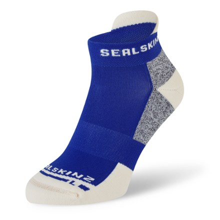 Sealskinz Pedham Double-Layer Anklet Anti-Blister Running Socks Blue M