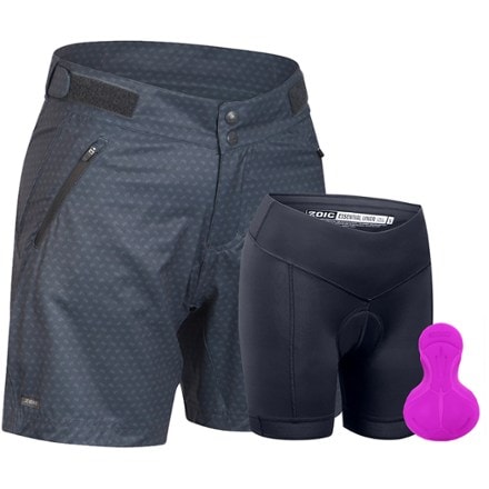 Zoic Navaeh 7 Novelty Bike Shorts + Essential Liner - Women's 0