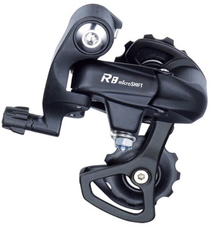 microSHIFT R8 8-Speed Rear Derailleur - Short Cage 0