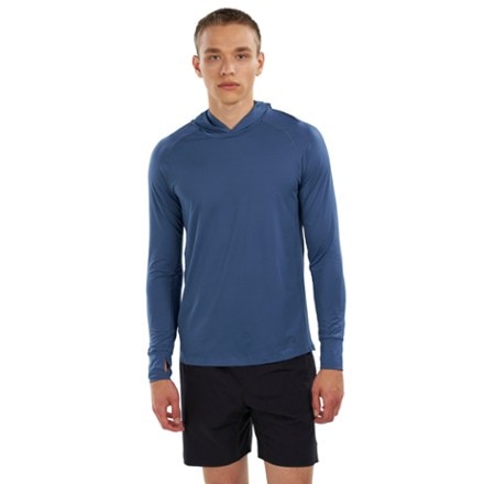 ALWRLD ALRN Mixed Media Tech Hoodie - Men's 0