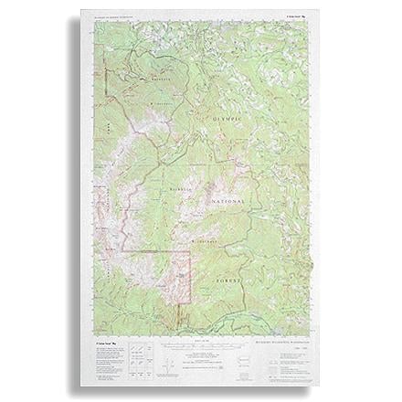 Custom Correct Buckhorn Wilderness Map 0