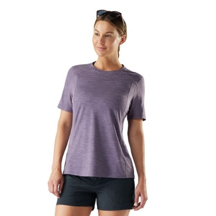 On Body Image of color Purple Storm Heather