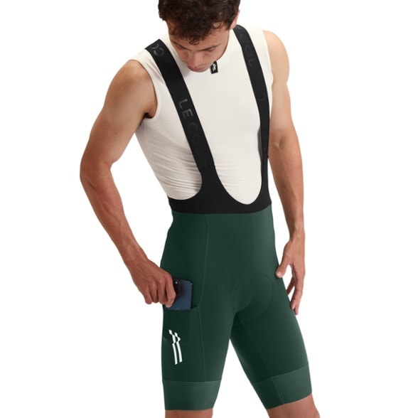 On Body Image of color Forest Green/Black
