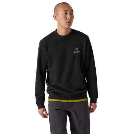 ARC’TERYX WORD EMBLEM CREW SWEAT 黒L Arc'teryx Emblem Fleece Crew - Men's | REI Co-op
