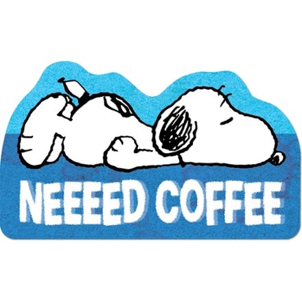 Apply Stickers Need Coffee by Peanuts Sticker 0