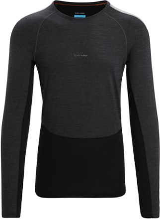 Icebreaker 125 ZoneKnit Long-Sleeve Crewe Base Layer Top - Men's 0
