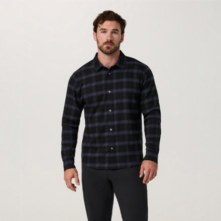 Vuori Midweight Long-Sleeve Flannel Button-Down Shirt - Men's 0