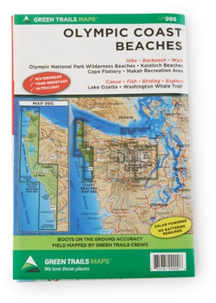 Green Trails Map 99S - Olympic Coast Beaches 0