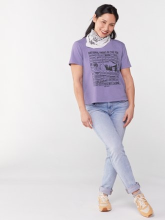 Parks Project National Parks Checklist T-Shirt - Women's 3