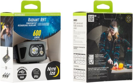 Nite Ize Radiant RH1 PowerSwitch Rechargeable Headlamp 5
