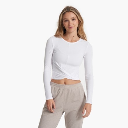 Vuori Cove Twist Long-Sleeve T-Shirt - Women's 0