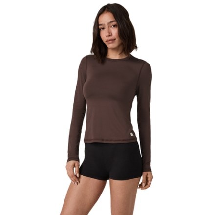 Vuori Long-Sleeve Lux Crew T-Shirt - Women's 1
