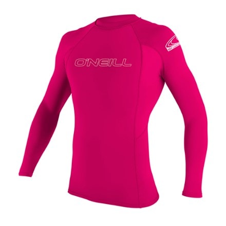 O'Neill Basic Skins UPF 50+ Long-Sleeve Rashguard - Kids' 0