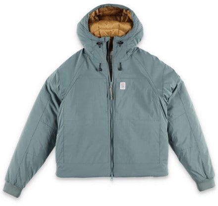 Nikwax Topo Designs Mountain Puffer Insulated Hoodie - Womens