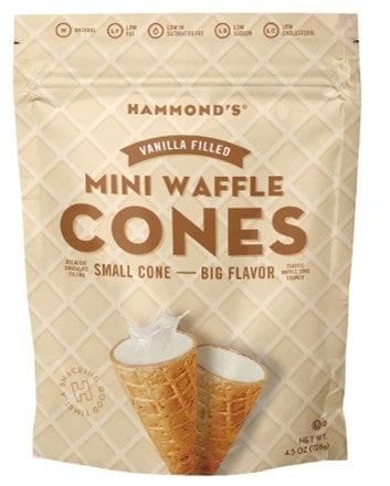 Hammond's Candies Mini Waffle Cones 0