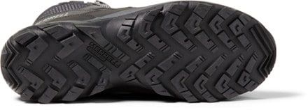 Merrell Thermo Chill Mid Waterproof Hiking Boots - Men's Sole view (Black)