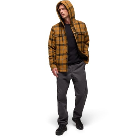 prAna Asgard Hooded Flannel Shirt Jacket - Men's 6