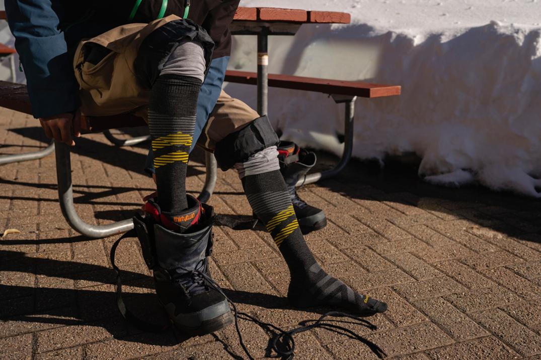 Location Image for Pennant RFL Over-the-Calf Ultralightweight Ski and Snowboard Socks - Men's
