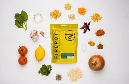 Firepot Dal and Rice with Spinach - 2 Servings 2