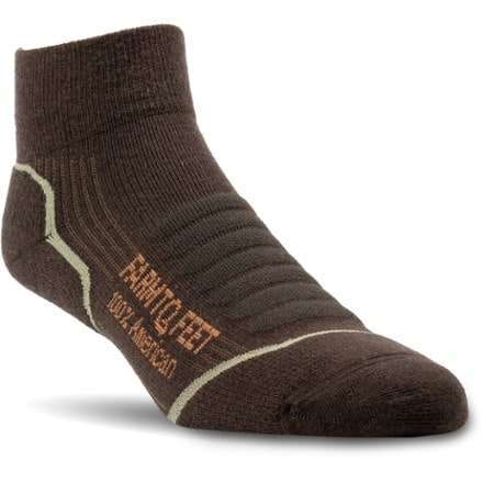 Farm to Feet American Trail Light Cushion 1/4 Crew Socks 0