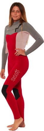 Sisstrevolution 7 Seas 3/2 mm Chest Zip Full Wetsuit - Women's 2