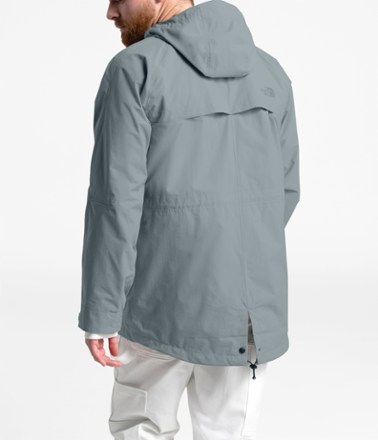 the north face men's city breeze rain parka