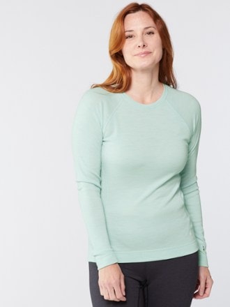 Smartwool Classic Thermal Merino Crew Base Layer Top - Women's 1