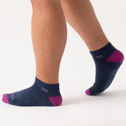 Wide Open Solid Cushioned No Show Socks - Women's 2