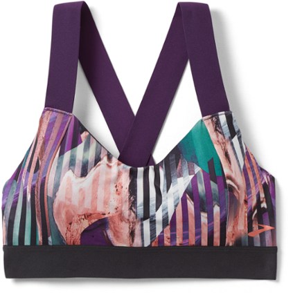 Hot Shot Sports Bra Berry Canyon Black Berry XXL