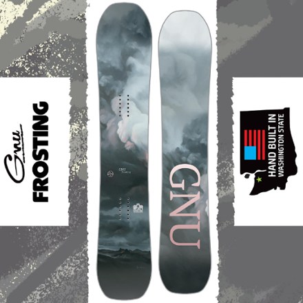 GNU Frosting Snowboard - Women's - 2023/2024 1