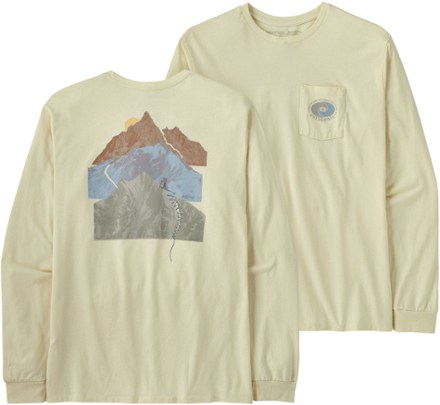 Patagonia Snowstitcher Pocket Responsibili-Tee Long-Sleeve Shirt - Men's 0