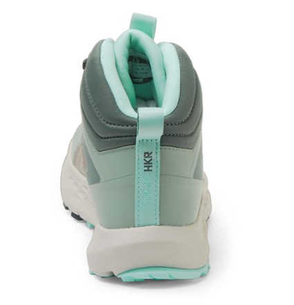 Altra Timp Hiker Hiking Boots - Women's Back view (Gray/Green)