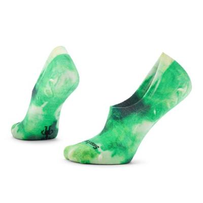 Smartwool Everyday Far Out Tie-Dye Print No-Show Socks Green S