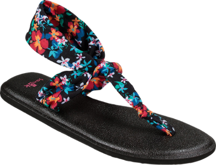 sanuk women's yoga sling ella flip flop