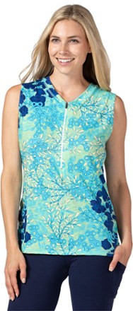 sleeveless cycling top