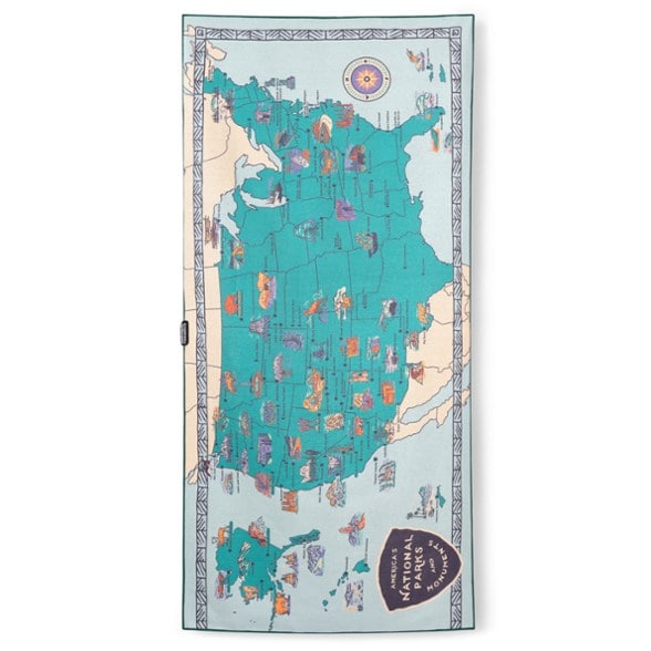 Product Image of color National Parks & Monuments Map