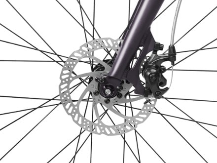 Co-op Cycles CTY 1.1 Step-Through Bike Brakes (Midnight Purple)