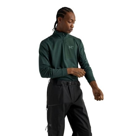 Arc'teryx Rho LT Zip-Neck Base Layer Top - Men's 6