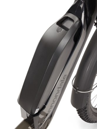 Cannondale Adventure Neo Allroad EQ Low Step-Through Electric Bike Charging port (Black/Grey)