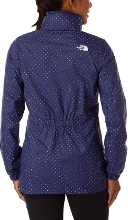 north face polka dot jacket